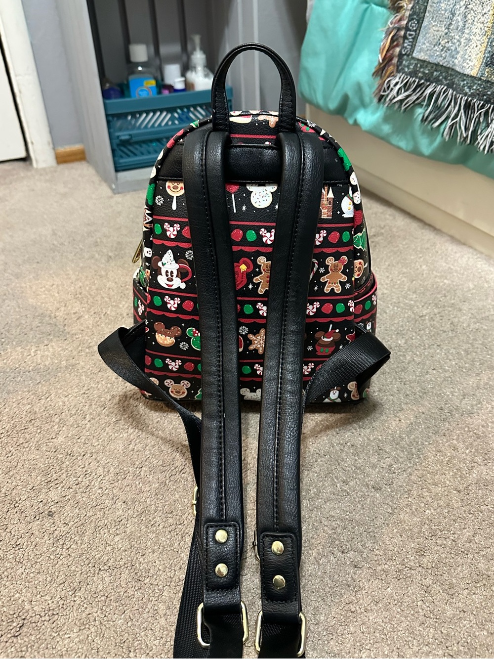 Disney Parks Loungefly Holiday Snacks Backpack - Picture 3 of 14